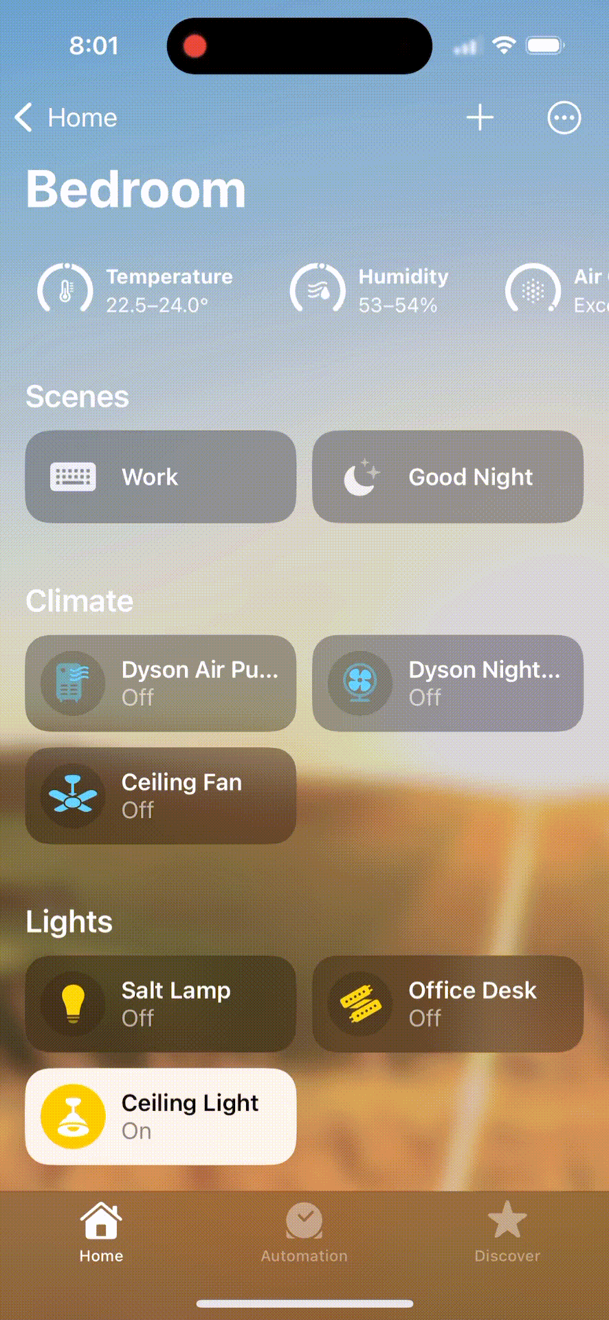 Fan Speed Slider UI